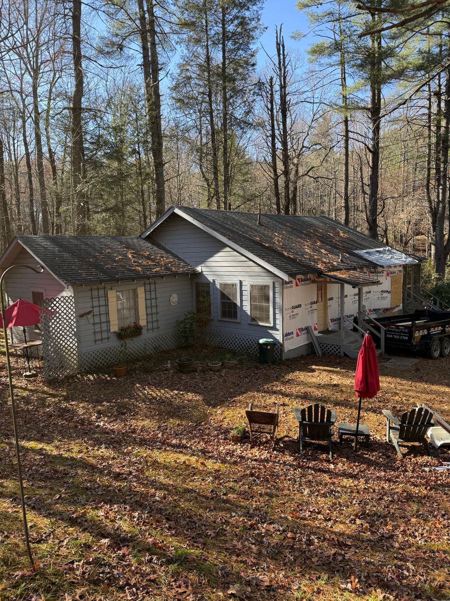 Roofing Replacement for RJ Roofing of WNC in Brevard, NC