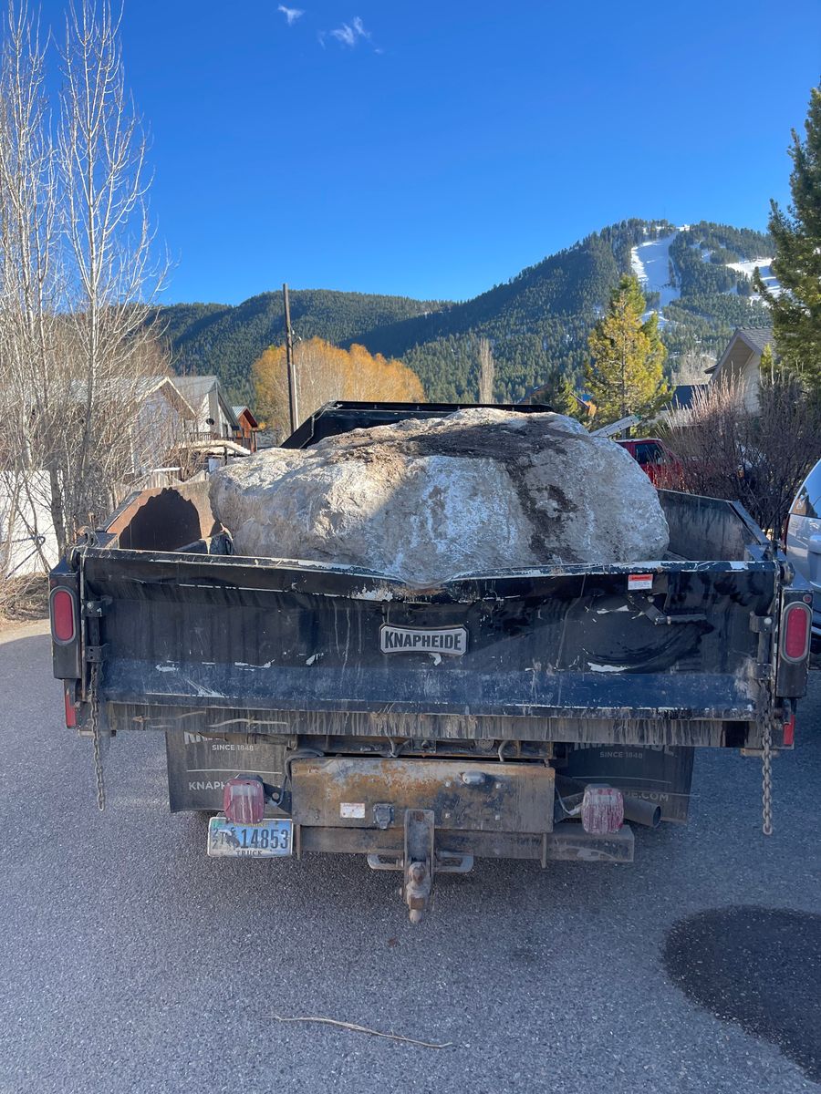 Land Clearing for Hansen Earth Works in Jackson, WY