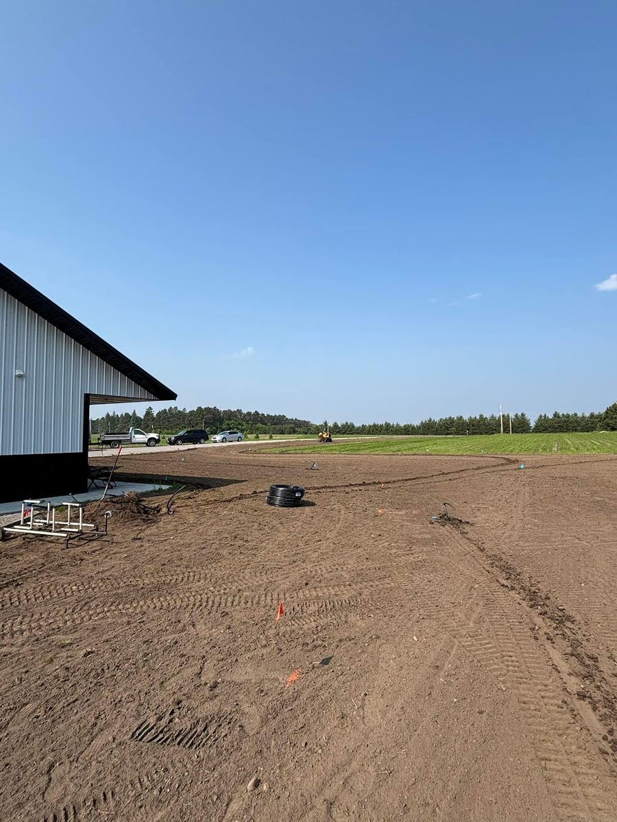 Hardscaping for Green Bridge Irrigation in Little Falls, MN