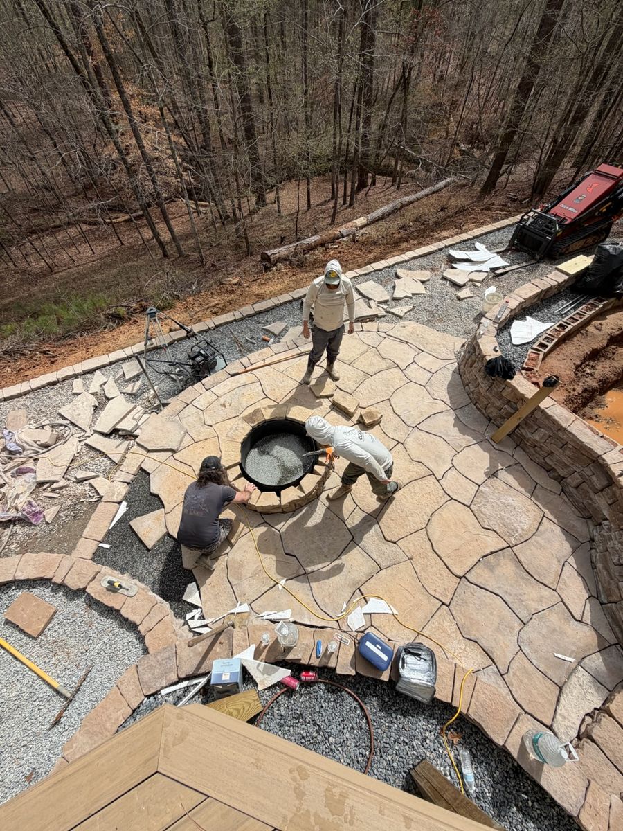 Hardscape Patios for Clarks Hill Property Solutions in McCormick, SC