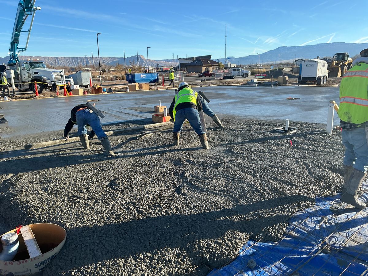 Site Concrete / Flatwork for Burner Construction LLC in Grand Junction, CO