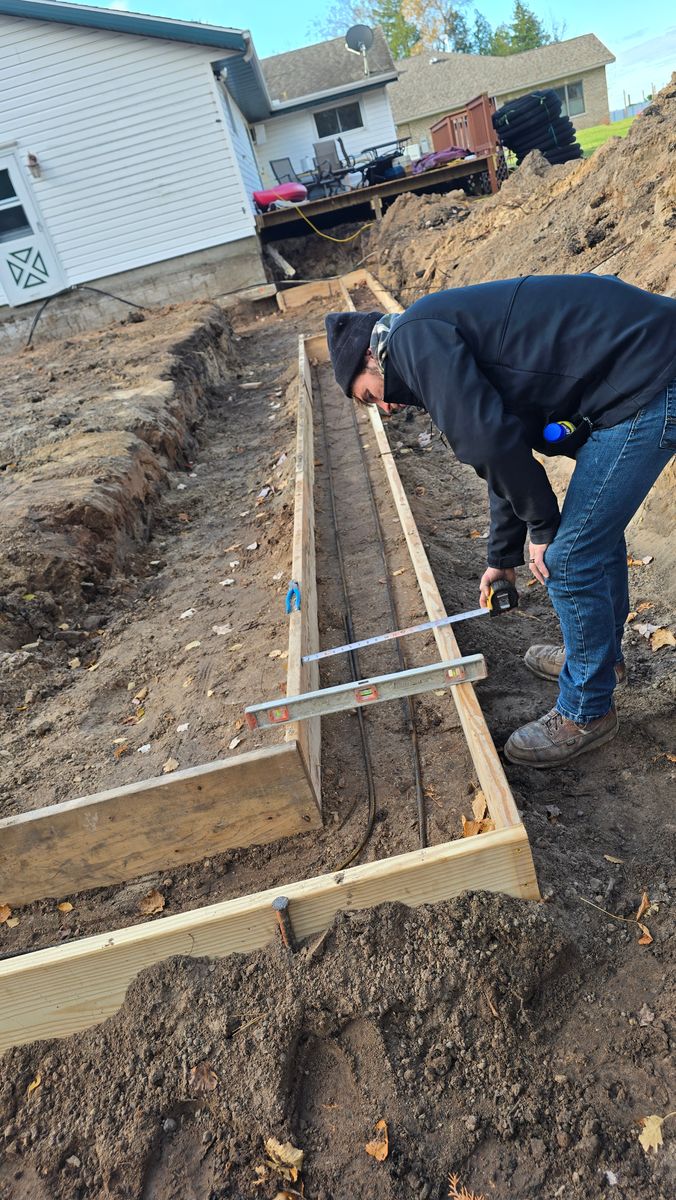 Step Installation for J&J Masonry and Concrete in Escanana, MI