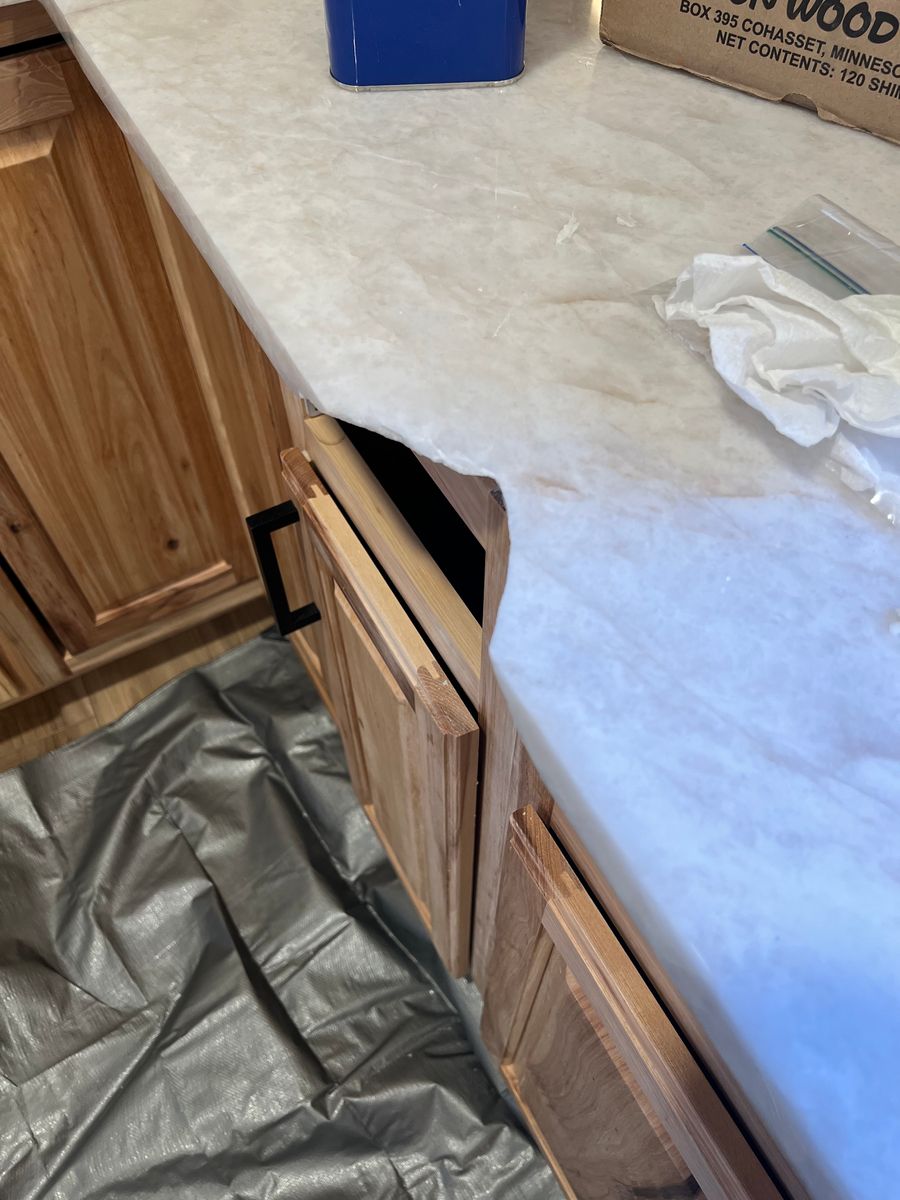 Countertop Repair for Solid Rock Countertops  in Staunton, VA