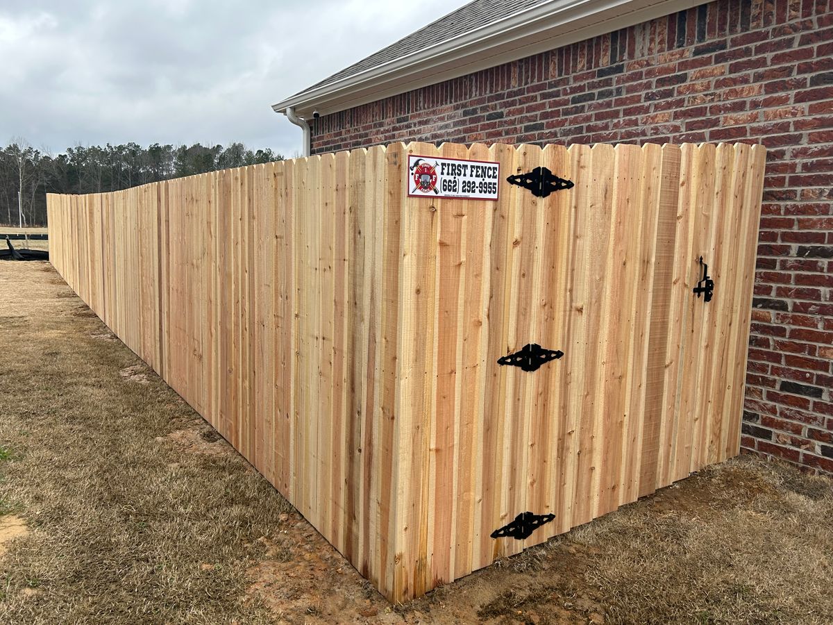 Gate Installation for First Fence LLC in Hernando, MS