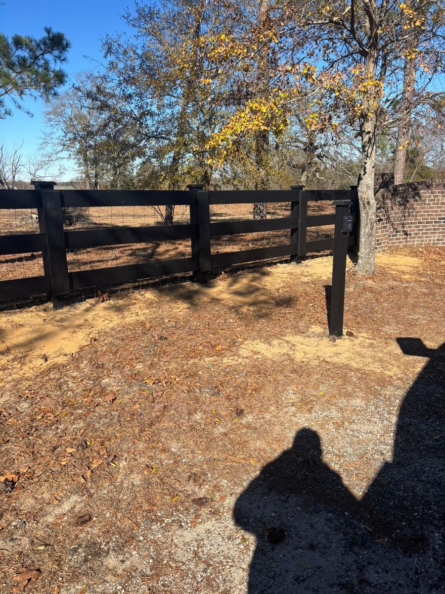Farm fence for JB Nealy Fence in Elgin, SC