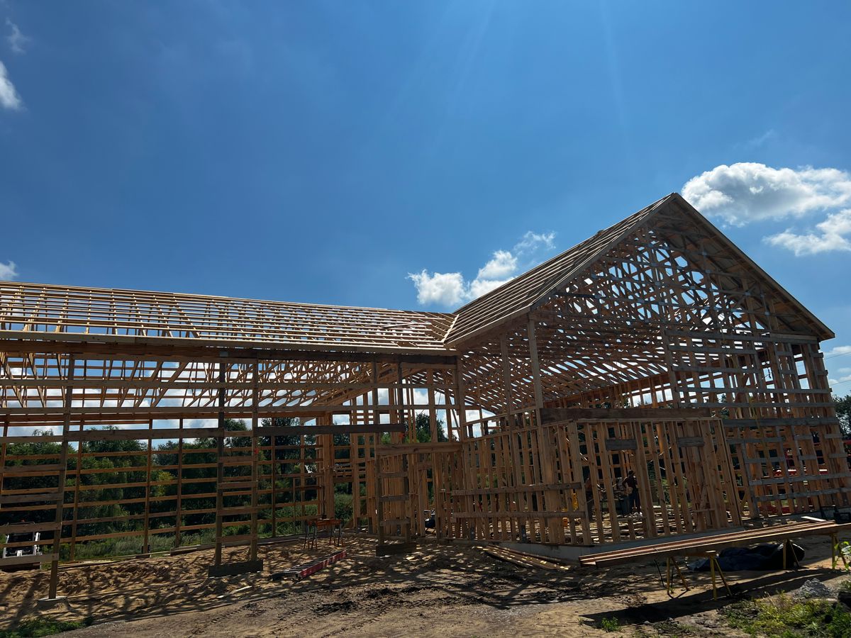 Post Frame buildings for All Pro Buildings in Hammond, Indiana