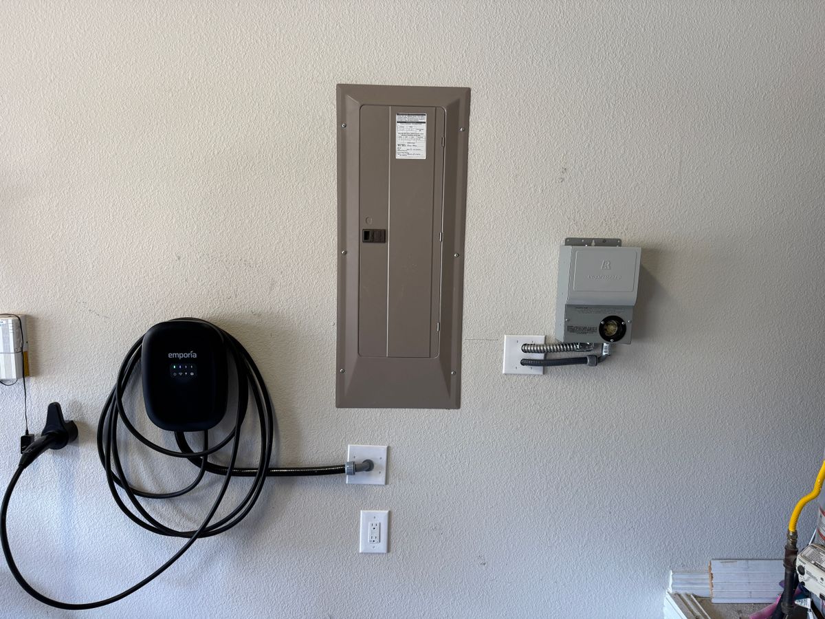 EV Charger Installation for Galev Electric in Prosper, TX
