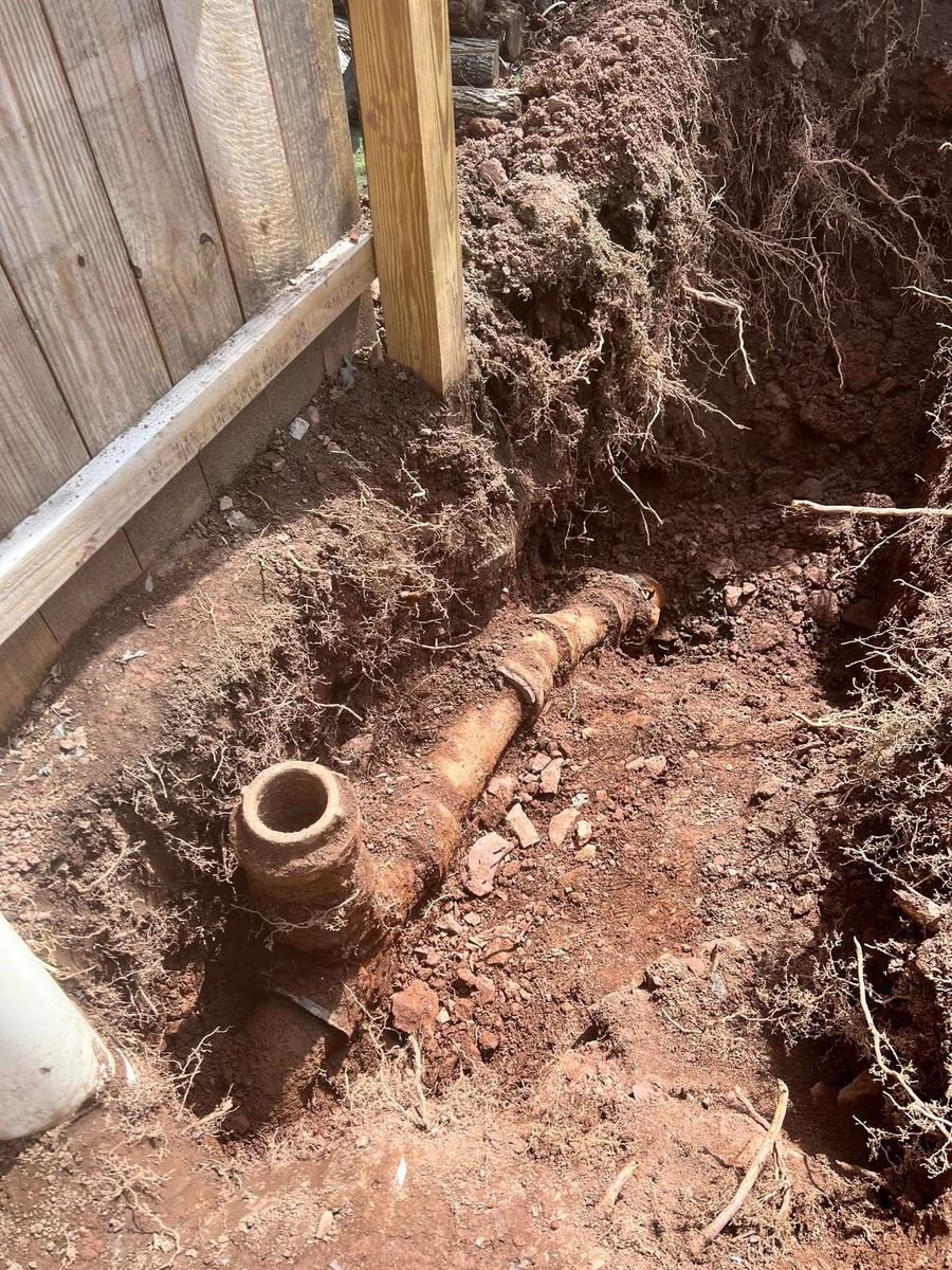 Excavating & Sewer/Water Install for Doxa Construction Inc. in Royersford, PA