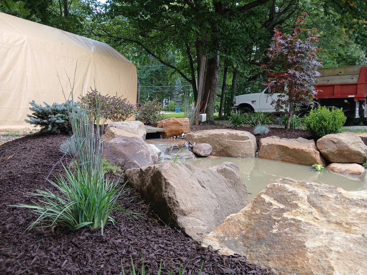 Hardscape Installation for MMN Landscaping in Painesville, OH