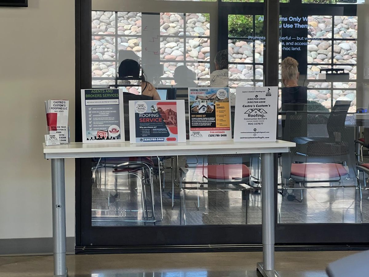 Roofing Replacement for Castro’s Custom’s Roofing LLC in Tucson, AZ