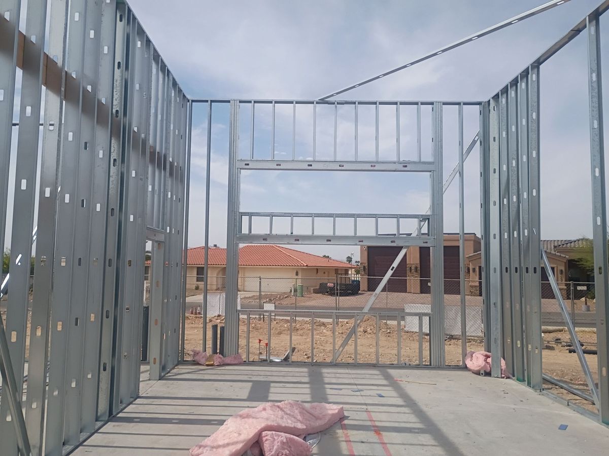 Framing for Ant Farm Construction in Kingman, AZ