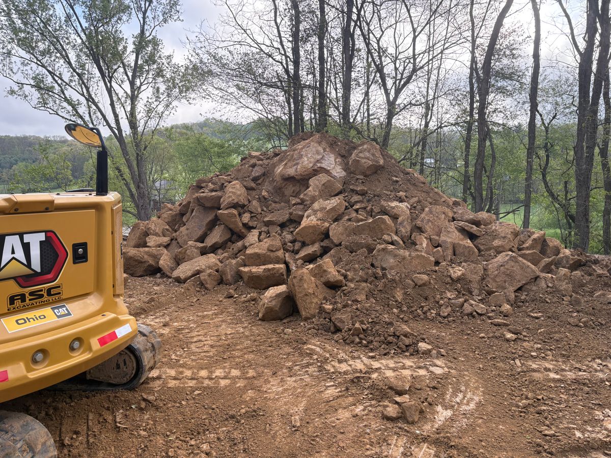 Site Work for ASC Excavating LLC in Lucas, OH