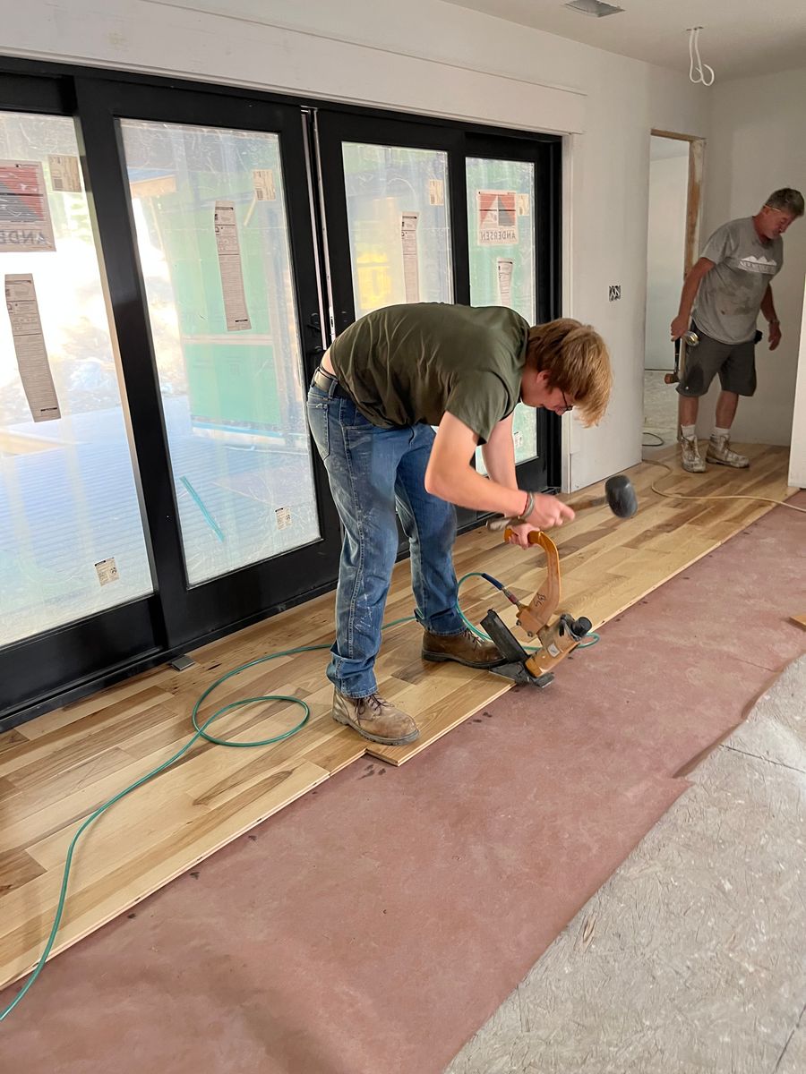 Carpentry and Hardwood Flooring for Brett Stone Painting & Maintenance, LLC in Harwinton, CT