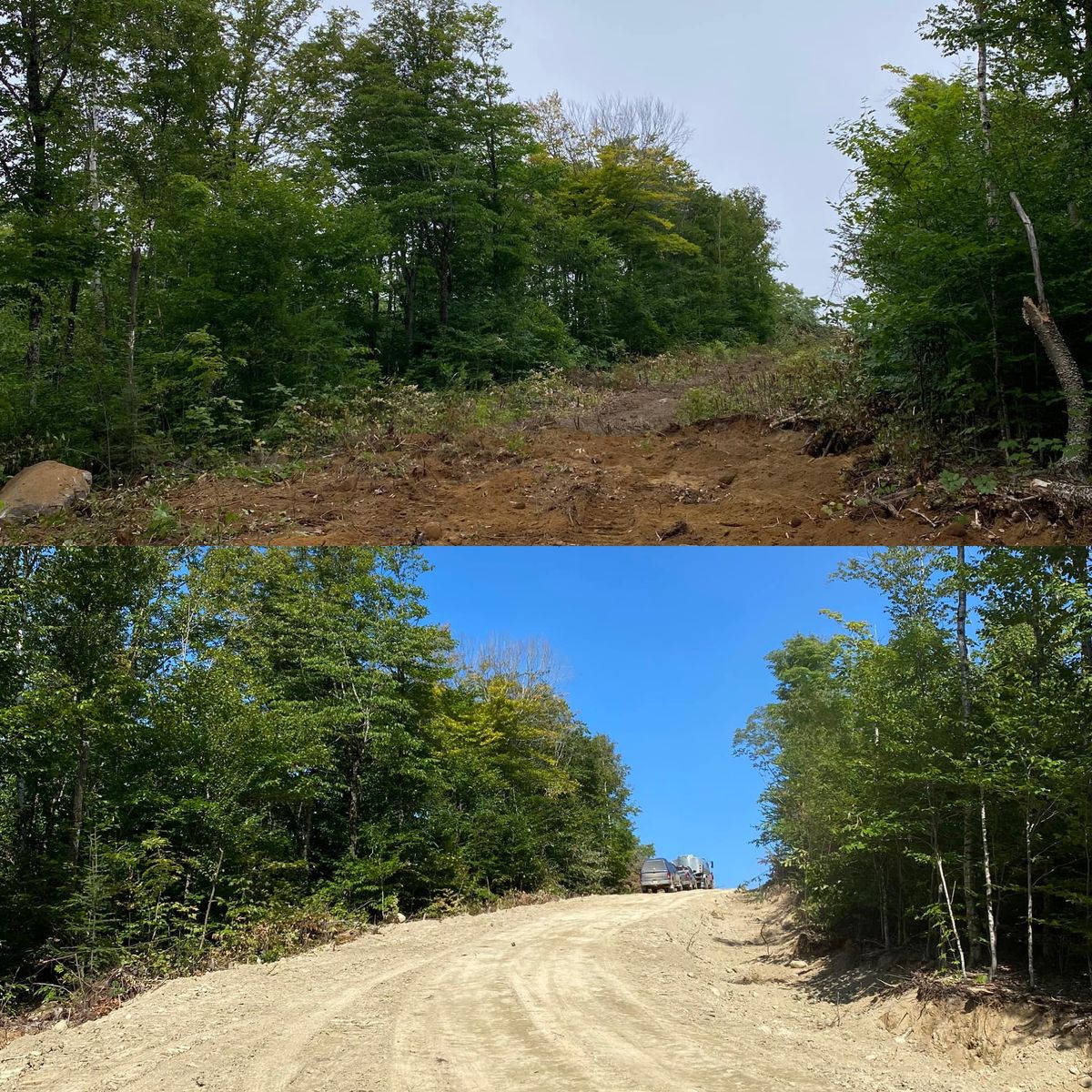 Road Building for Gardner Road Company in Winn, ME