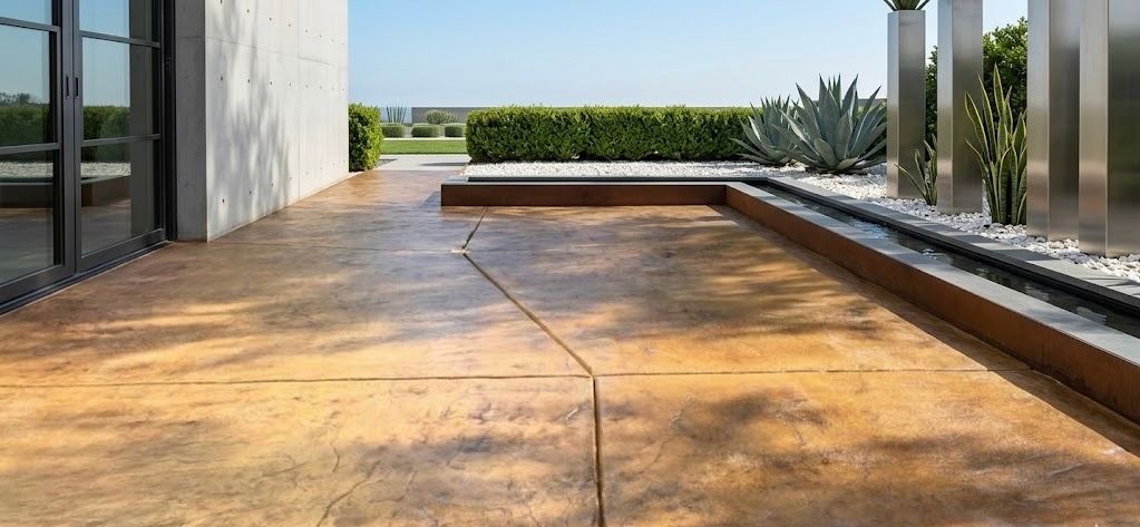 Concrete Staining for VantaCoat Surfaces in Grand Prairie, TX