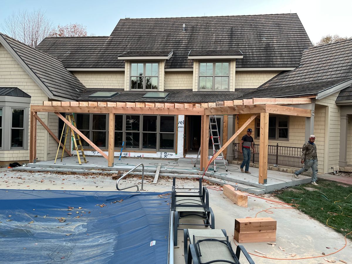 Custom Home Construction for Midwest Framing in Lawrence, KS