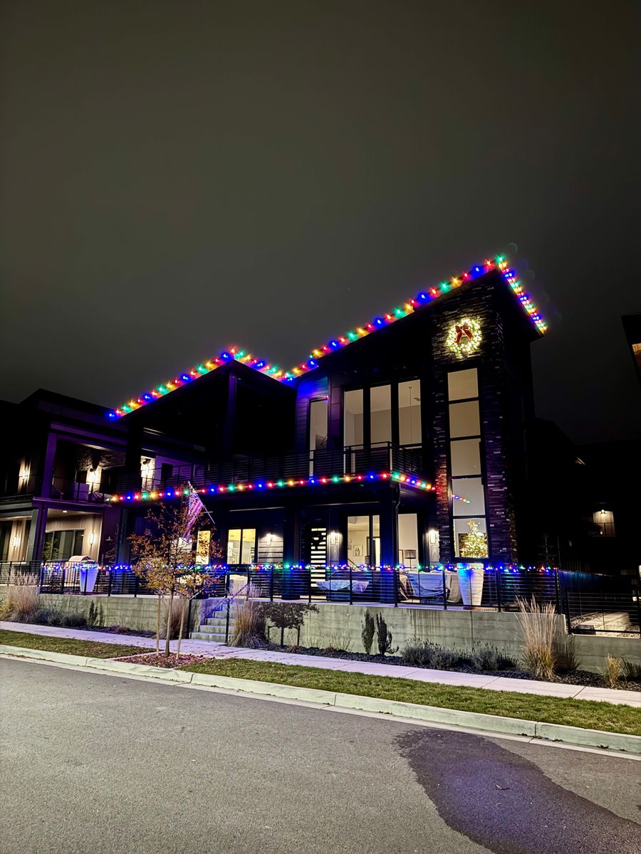 Christmas Lights for Swift Serve in Coeur d'Alene, ID