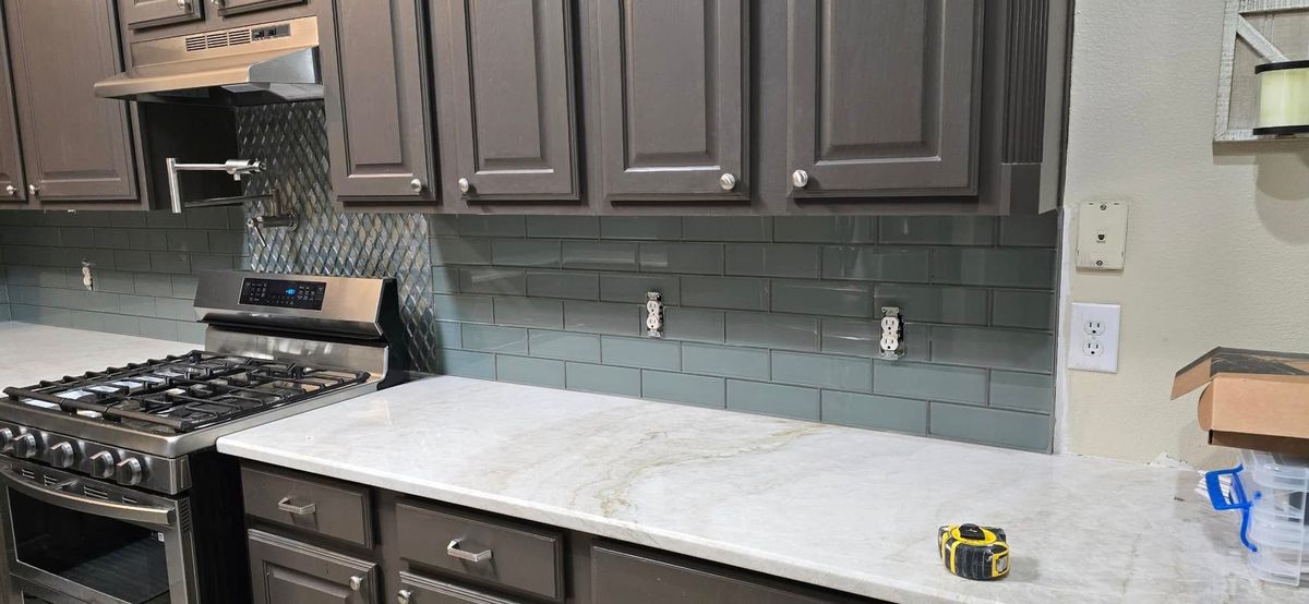 Kitchen Renovation for FS Construction and Remodeling, LLC. in Denton, TX