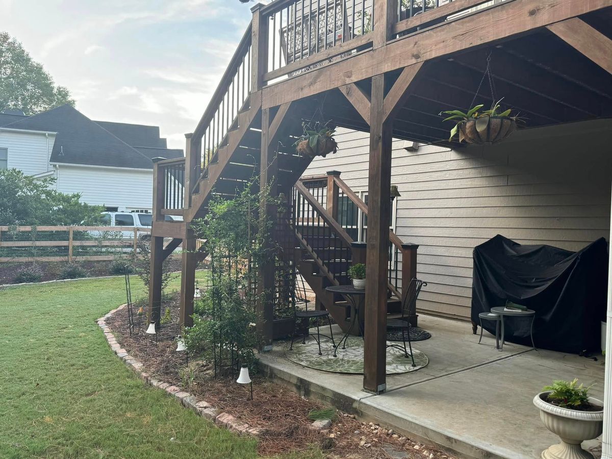 Deck & Patio Installation for Georgia’s Best Construction in Kennesaw, GA