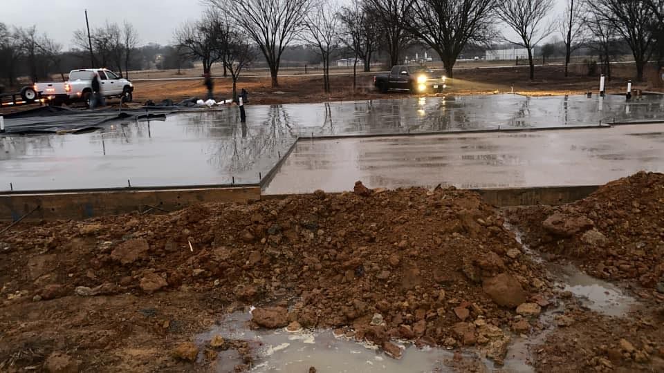 Metal Building Slabs  for Javier Martinez Concrete Construction in Burleson, TX