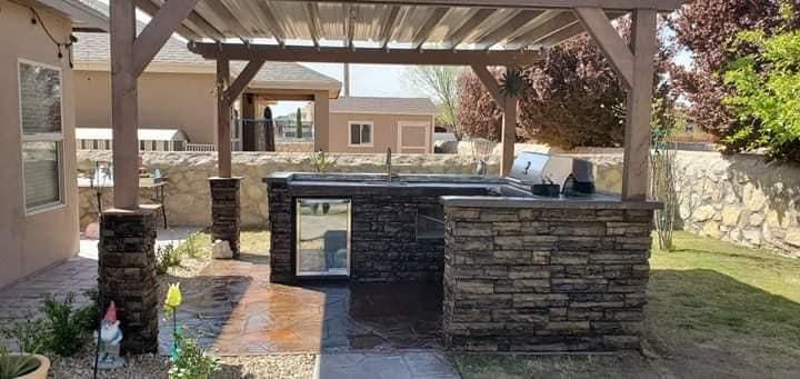 Pergolas for Oasis Landscaping LLC  in El Paso, TX