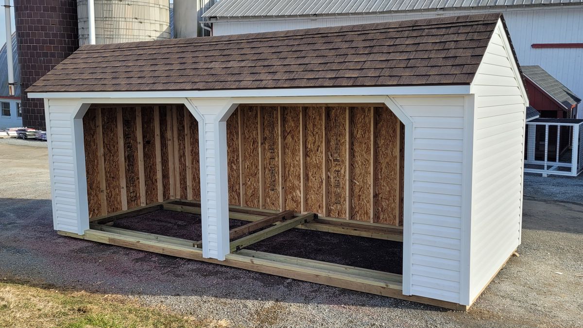 Run-in-sheds for Pond View Mini Structures in  Strasburg, PA