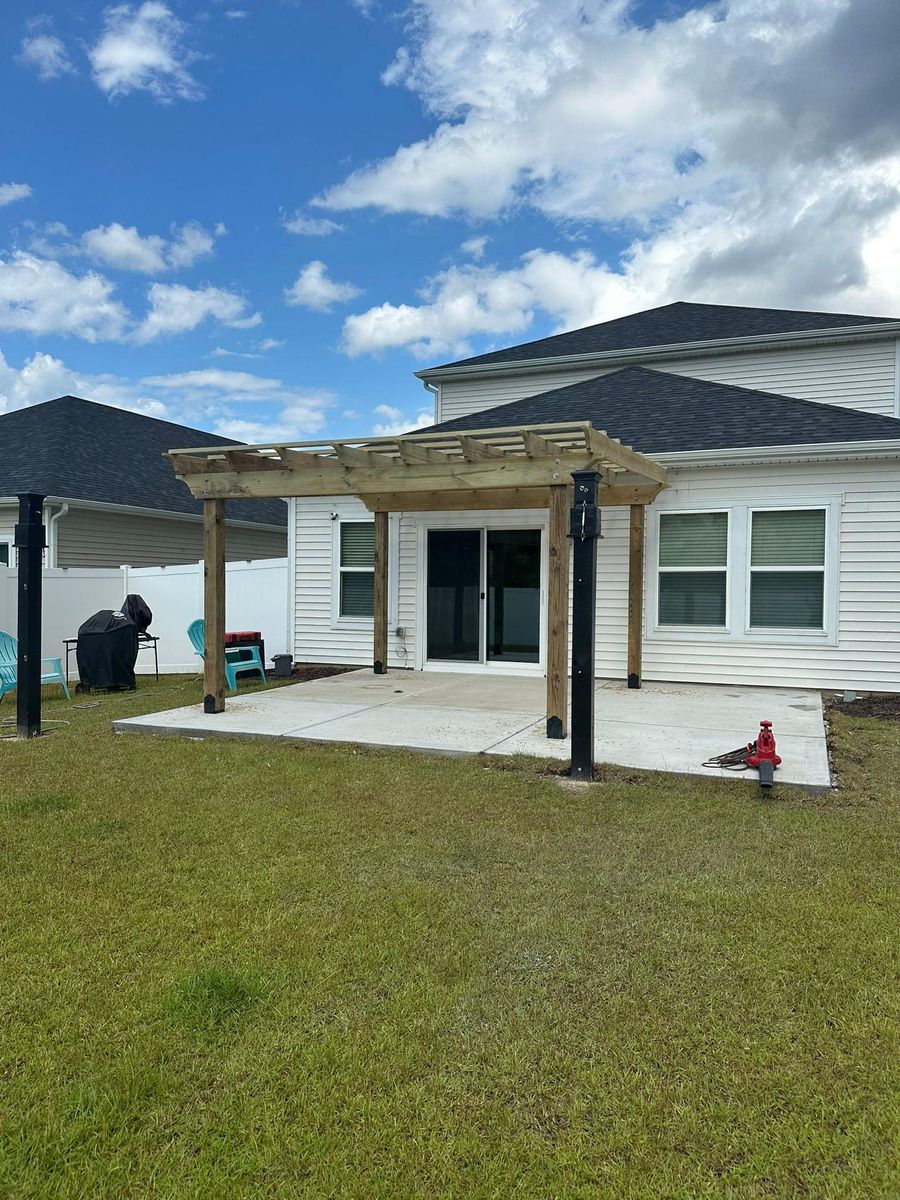 Pergolas for Fix It Handyman & Remodeling in Rocky Point, NC
