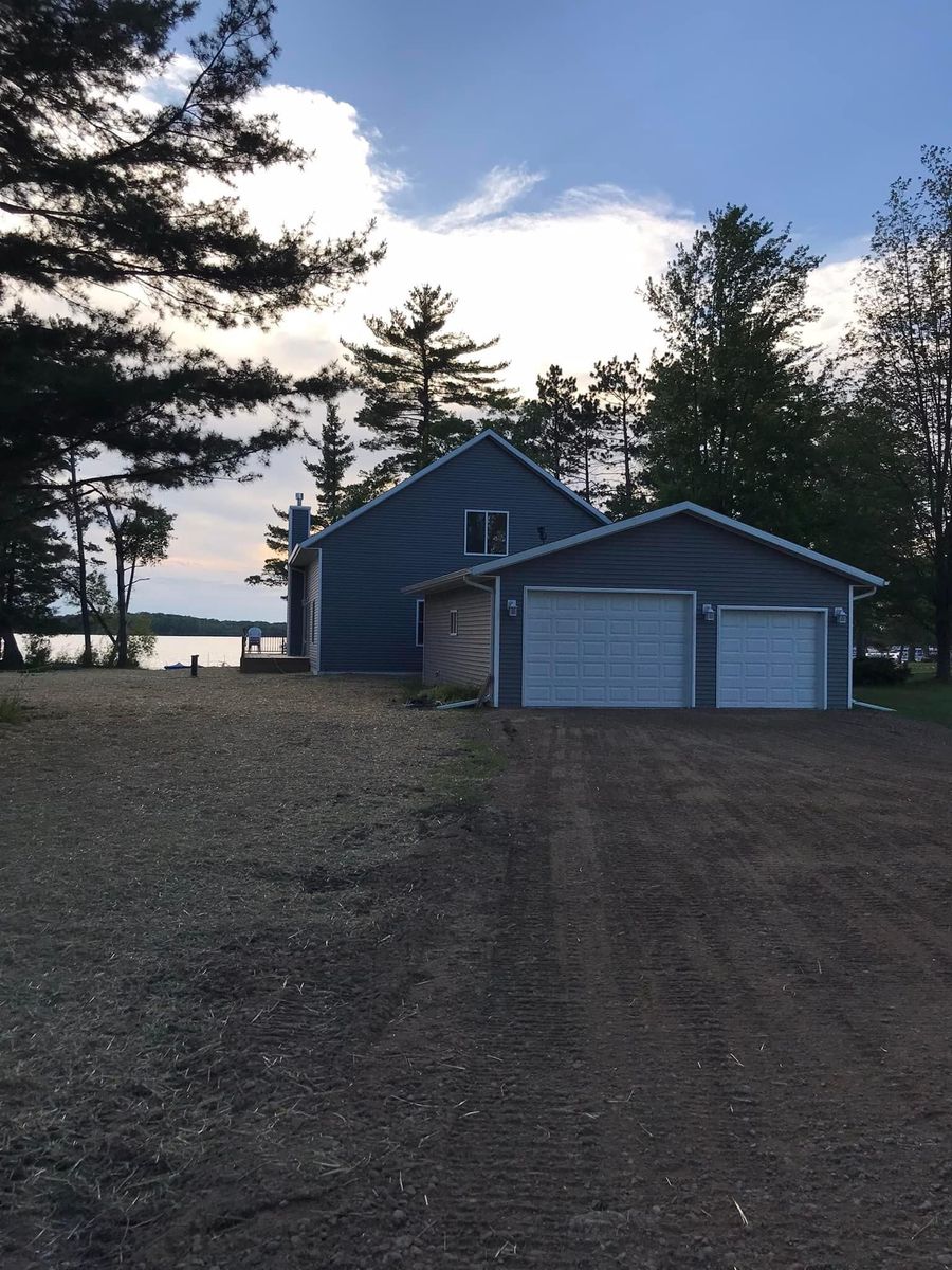 Land Grading for B & M Land Management in Green Bay, WI