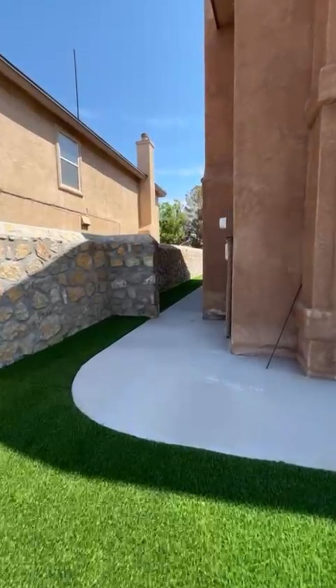 Artificial Grass Installation for Great Outdoors Patio Projects in El Paso, TX