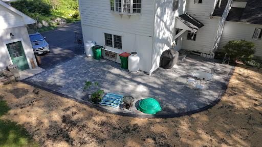 Patio building for NK Landscaping LLC in Dutchess County, NY
