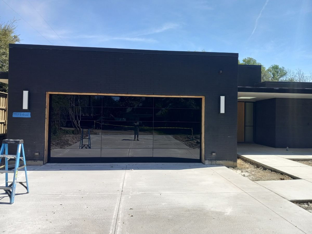 Commercial & Residential Installations for Jerry's garage doors in Dallas, TX