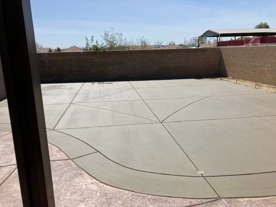 Patio Design & Installation for David Cordrey Concrete Construction in Hemet, CA