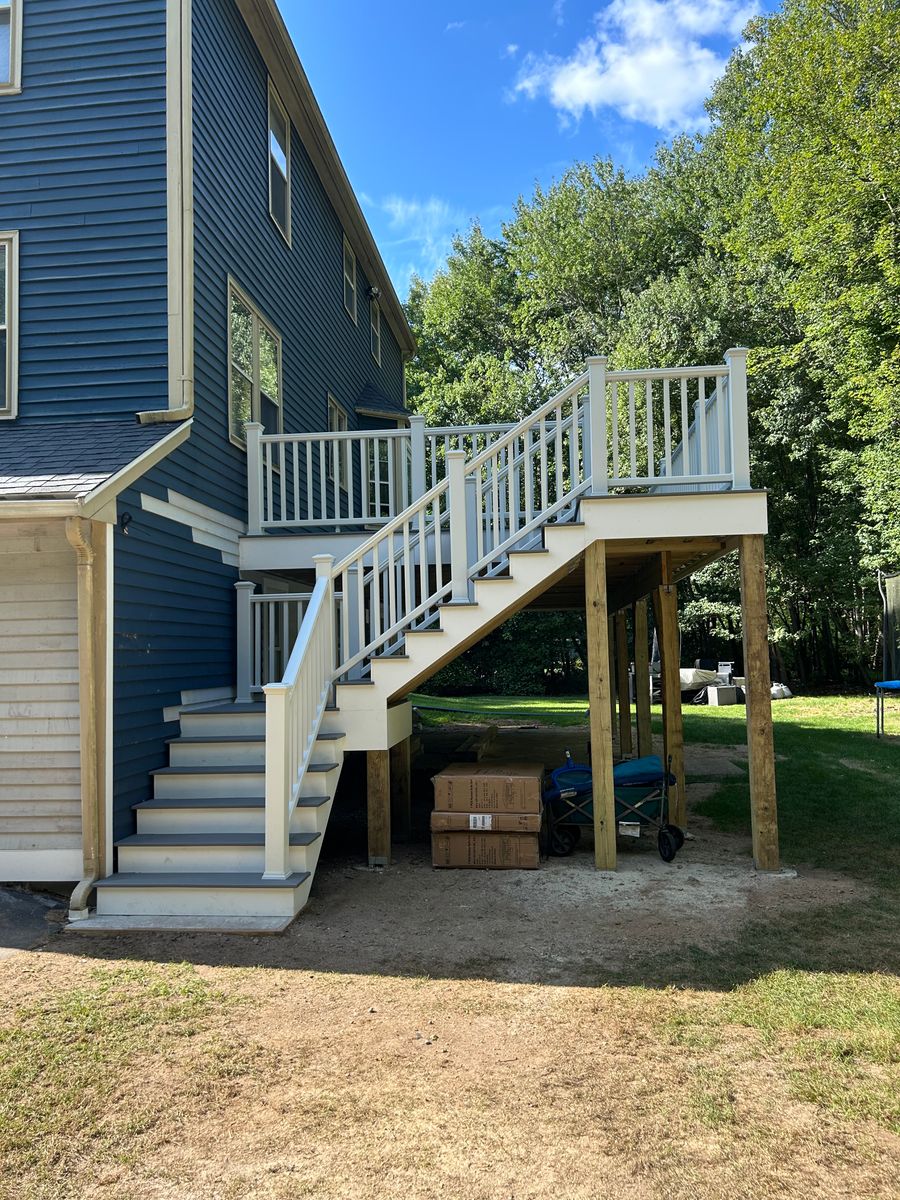 Decks & Porches for SJ Burke Construction in East Bridgewater, MA