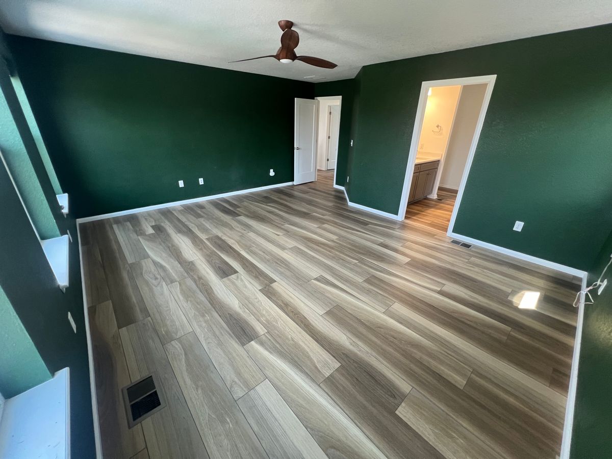 Luxury vinyl plank for 5280 Hardwood Floors LLC in Westminster, CO