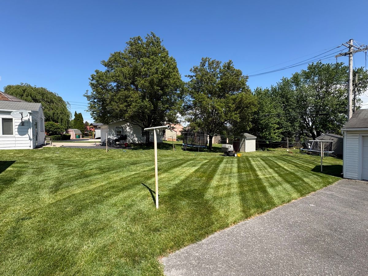 Mowing for Byers Premier Landscapes in Chambersburg, PA