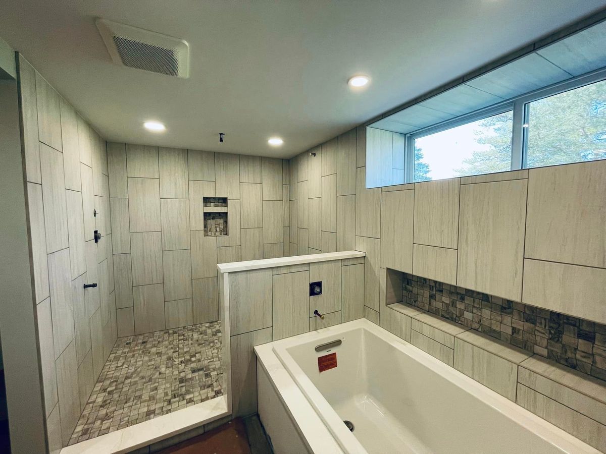 Bathroom Renovation for JC Tile in Fowlerville, MI