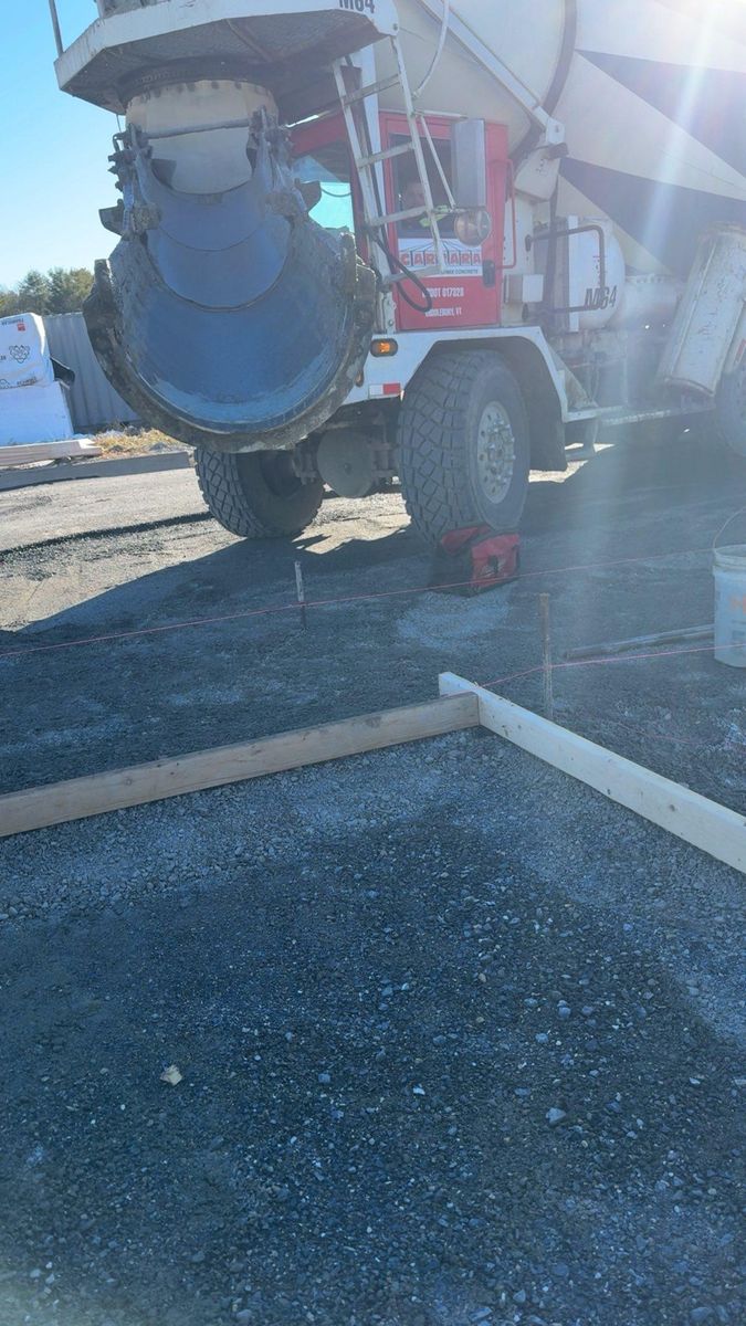 Concrete for LeClaire Flatworx in Bomoseen, VT