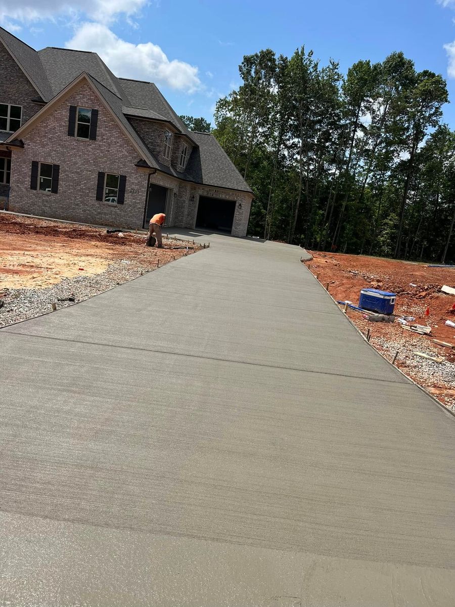 Concrete Slab Construction for EC Concrete in Kernersville, NC