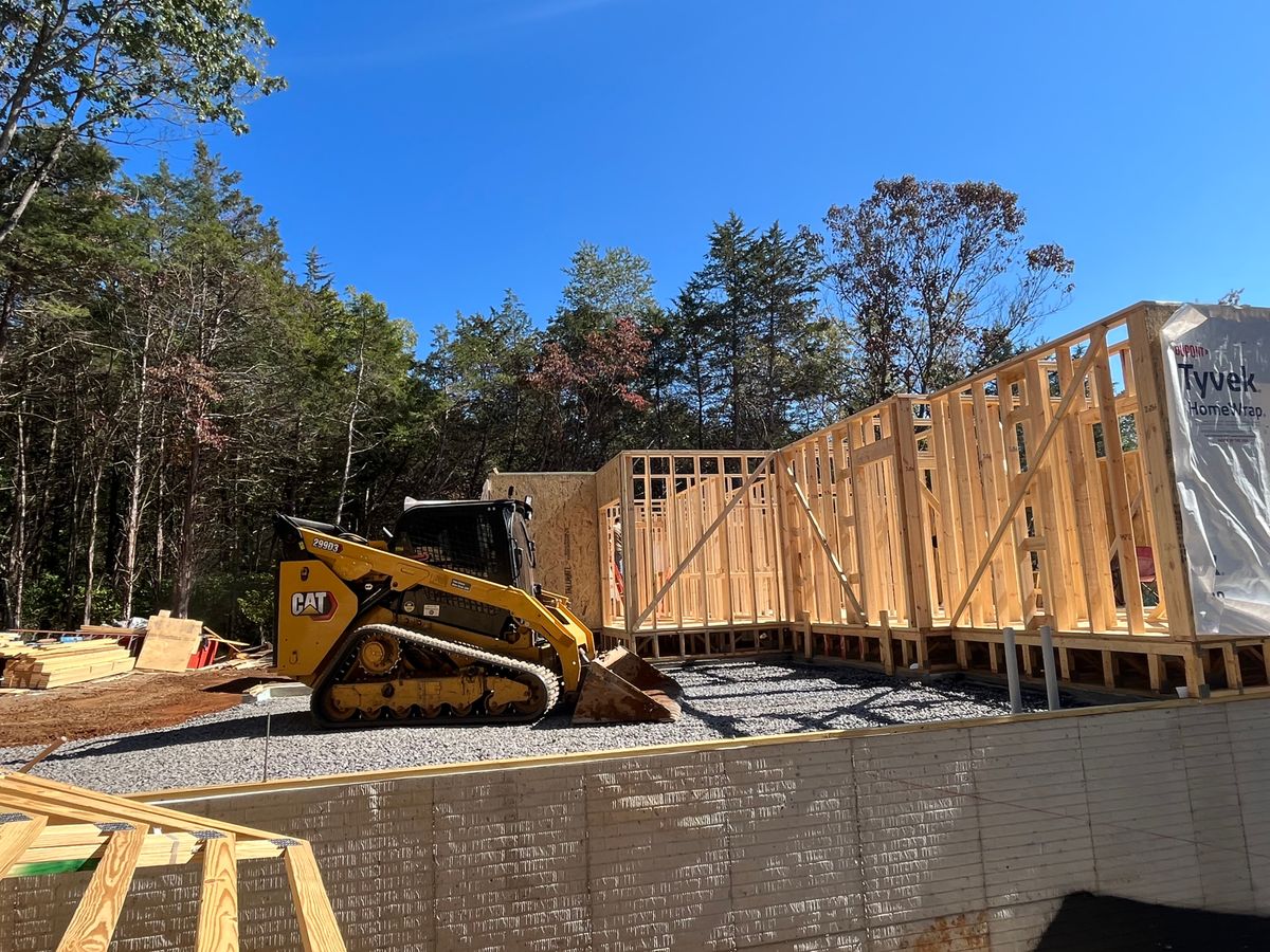 Site Prep for Schrock’s Land Management in Northern Virginia, Shenandoah Valley, VA