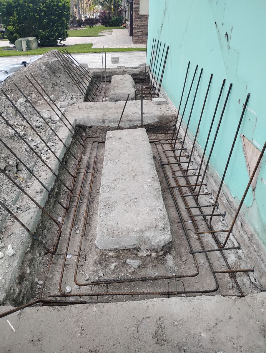 Foundation Laying for Troiano Concrete & Masonry in Clearwater, FL