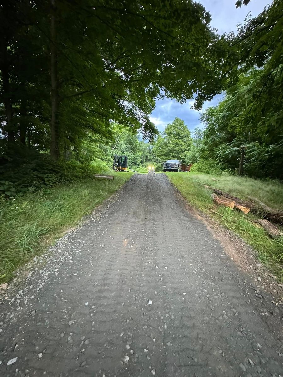 Driveway Design, Build & Maintenance for Lennon Land Management in Suffield, CT