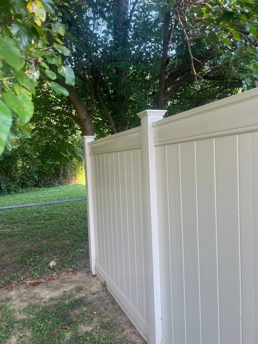 Fence Installation for Penrod & Son's Fencing in Greenville, KY
