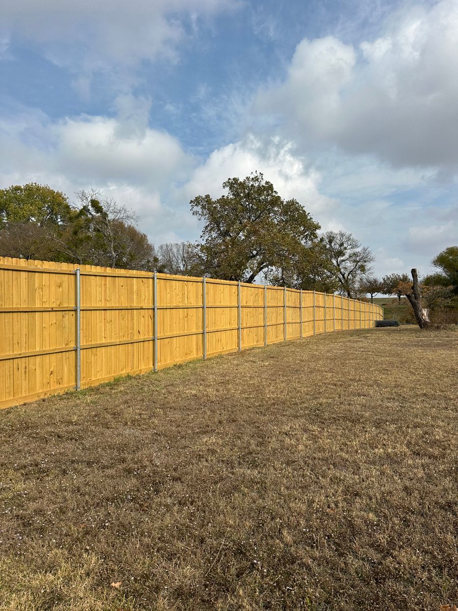 Fencing for Timberline Deck and Patio LLC in Waco, TX