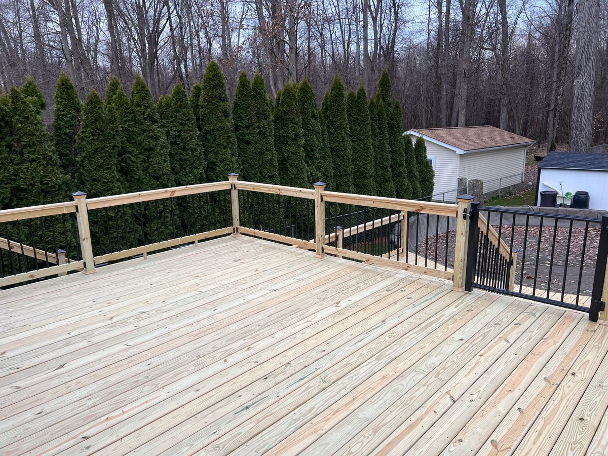 Deck Construction for Big Country Construction LLC in Sterling Heights, Michigan