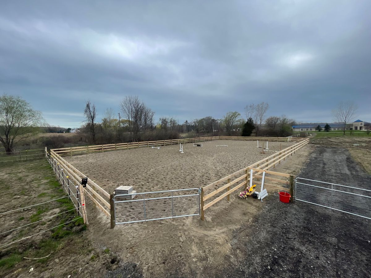 Fence Installation for TMF Services in Lapeer County, MI