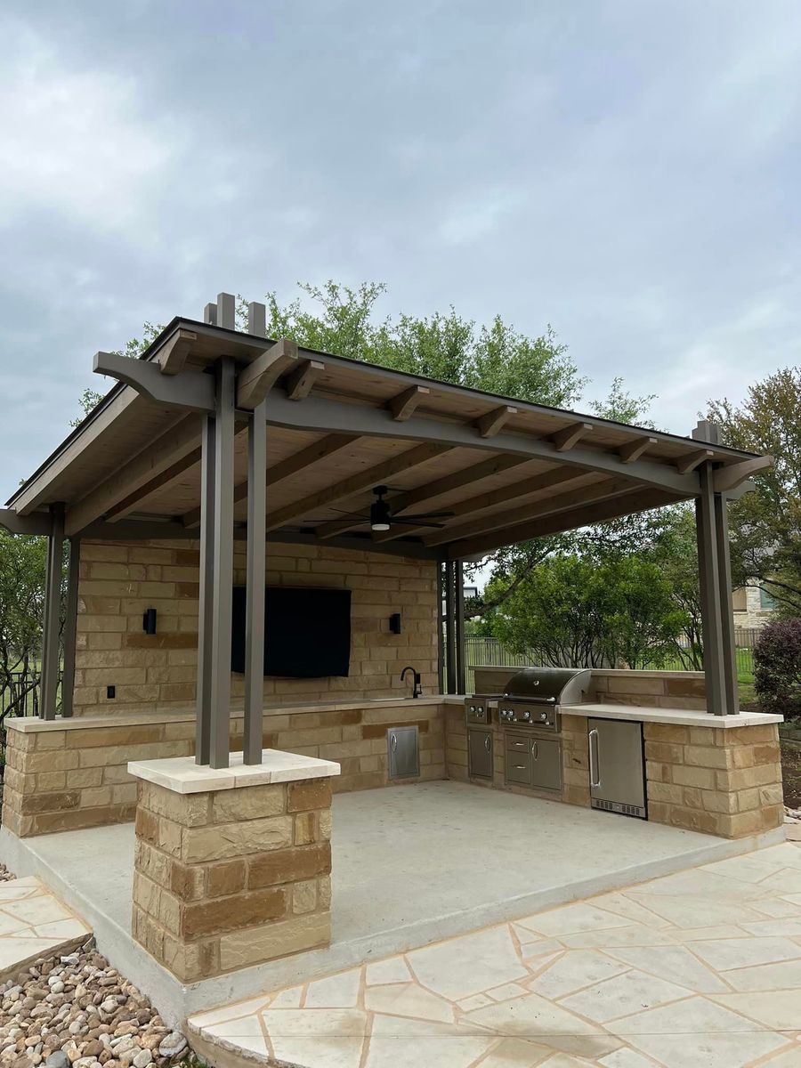 Deck & Patio Installation for ABEL Custom Build & Design, LLC. in New Braunfels, TX