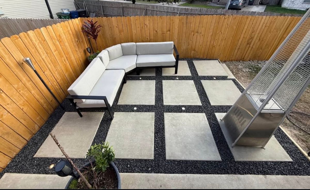 Patio Design & Construction for Creative Edge Co. in San Antonio, TX