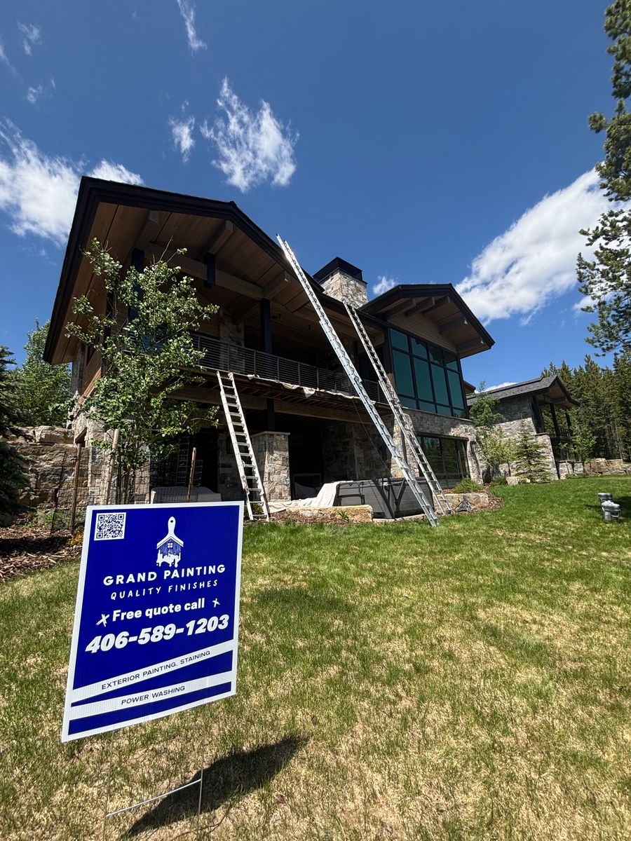 Exterior Painting for Grand Painting in Bozeman, MT