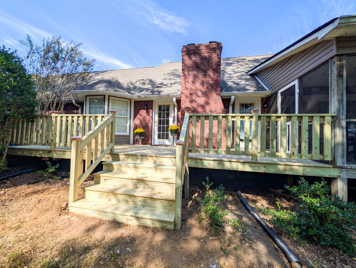 Deck Construction for Homescapes Construction LLC in Cleveland, TN