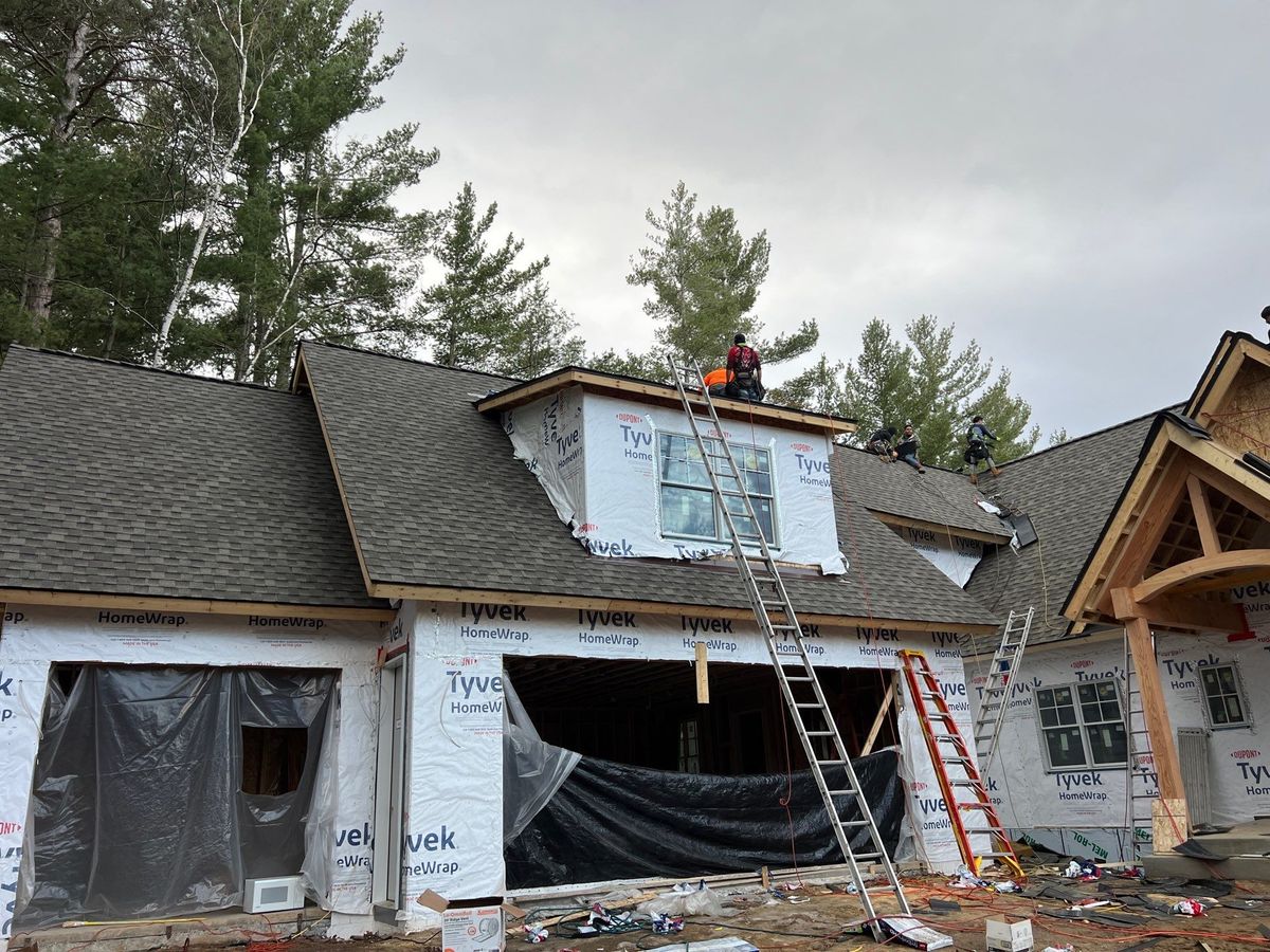 Asphalt Shingle Roofing Installation for Patriot Roofing Plus LLC in Pequot Lakes, MN
